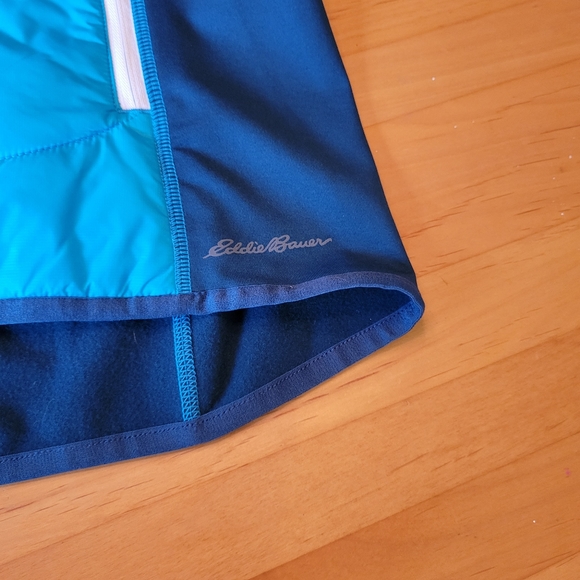 NEW Eddie Bauer Women's IgniteLite Hybrid Insulated Softshell Vest XS B… - Picture 11 of 13